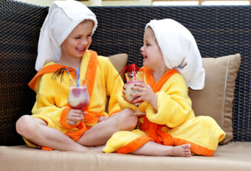 8Tg Familien Urlaub auf Rügen Ferienwohnung Wellness Hotel Rutsche Sauna Kinder